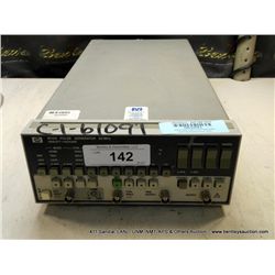 HP 8112A PULSE GENERATOR 50 MHZ (print sequence:) 61091