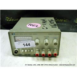 HP 6235A TRIPLE OUTPUT POWER SUPPLY (print sequence:) 61096