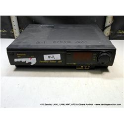 PANASONIC AG-1980 VCR (print sequence:) 61552