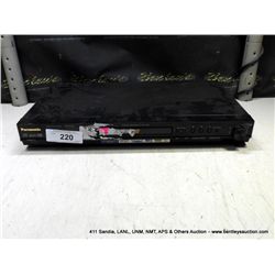 PANASONIC DVD-RP62 DVD/CD PLAYER