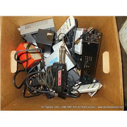 BOX: MISCELLANEOUS ELECTRONIC COMPONENTS - EXTRON (print sequence:) 61142