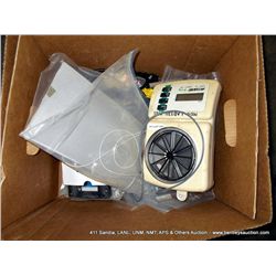 BOX: MISCELLANEOUS ELECTRONICS & CONNECTORS (print sequence:) 61115