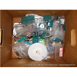 BOX: MISCELLANEOUS ELECTRONICS & CONNECTORS (print sequence:) 61116