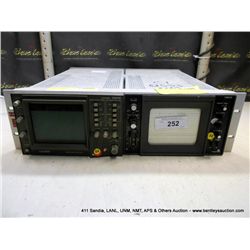 LEADER 525 LINES 5860C WAVE FORM MONITOR (print sequence:) 61553