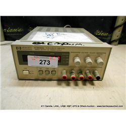 HP E3630A TRIPLE OUTPUT DC POWER SUPPLY