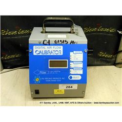 F&J DL-10 DIGITAL AIR FLOW CALIBRATOR (print sequence:) 61515