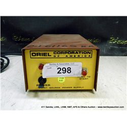 ORIEL POINT SOURCE POWER SUPPLY (print sequence:) 61165