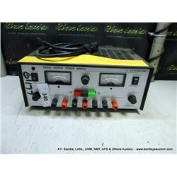 ELECTRO 2555A TRIPLE OUTPUT POWER SUPPLY (print sequence:) 61177