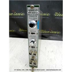TENNELEC TC410A DELAY & GATE GENERATOR PLUG-IN (print sequence:) 61188