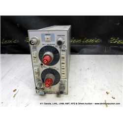 TEKTRONIX 5A18N DUAL TRACE AMPLIFIER PLUG IN