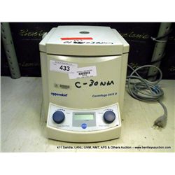 EPPENDORF 5415D CENTRIFUGE (print sequence:) 121