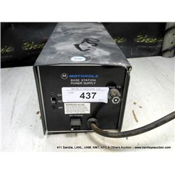 MOTOROLA BASE STATION POWER SUPPLY