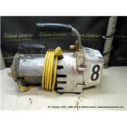 FAST-VAC DV-85C 2-STAGE DEEP VACUUM PUMP