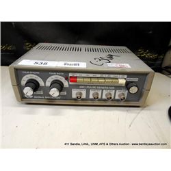 GS 4001 PULSE GENERATOR