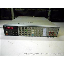 HP 3456A DIGITAL VOLTMETER