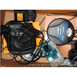 BOX: MISCELLANEOUS CAMERAS & CD PLAYERS