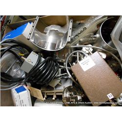 BOX: MISCELLANEOUS VACUUM PUMP ACCESSORIES