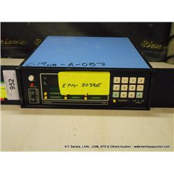 INFICON XTM PROGRAMMER (print sequence:) A-057