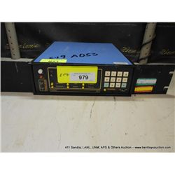 INFICON XTM PROGRAMMER (print sequence:) A-053