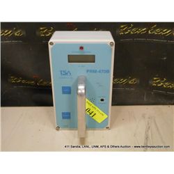TSA PRM-470B MULTICHANNEL ANALYZER (print sequence:) A-041