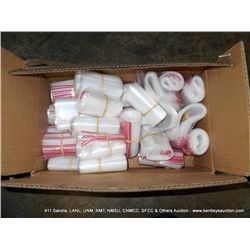 BOX: MISCELLANEOUS PLASTIC BAGS