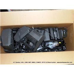 BOX: MISCELLANEOUS BATTERY CHARGERS (print sequence:) J-145