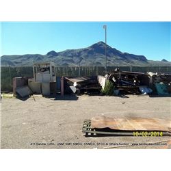 LOT: SCRAP METAL LOCATED: NEW MEXICO TECH, SOCORRO, NM DEADLINE FOR REMOVAL IS 4 WEEKS FROM THE DATE