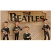 Image 1 :  The Beatles: figurines, Invicta Plastics brooch &amp; two scatter pins A set of Beatles figurines m