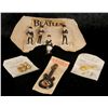 Image 4 :  The Beatles: figurines, Invicta Plastics brooch &amp; two scatter pins A set of Beatles figurines m