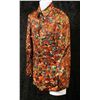 Image 1 :  Mick Jagger: previously personally owned and worn jacket, a red satin jacket printed overall with p