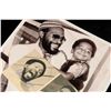 Image 1 :  clipping of two headshots signed in blue ink and 8 x 10 candid press shot 
