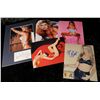 Image 1 :  Including two signed photographs of Shauna Sand, two signed colour photographs of Cindy Margolis an