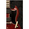 Image 1 :  Link Wray: a stage-played guitar made by Gibson circa 1950s, 6-string prototype Gibson Model SG gui