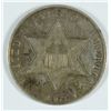Image 1 : 1862 3 CENT SILVER, AU