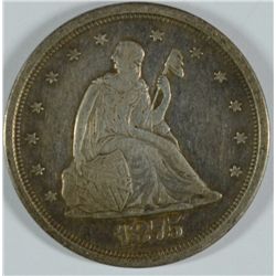 1875-S 20 CENT XF