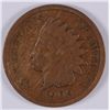 Image 1 : 1909-S INDIAN ONE CENT FINE, minor spots obverse