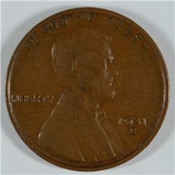 1931-S LINCOLN WHEAT CENT  AU