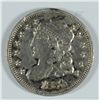 Image 1 : 1834 HALF-DIME, AU, minor rim nicks