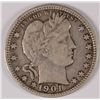 Image 1 : 1901 BARBER QUARTER, XF