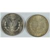 Image 2 : ( 2 ) MORGAN DOLLARS: 1978-S MS-61 AND 1878 8F AU-58