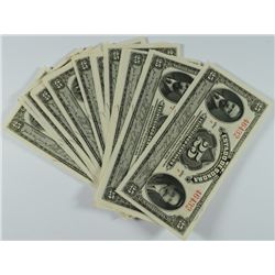 ( 20 ) PCS CHOICE UNCIRCULATED 1913 MEXICO 25 CENTAV0S! VERY NICE NOTES!
