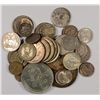 Image 1 : LOT OF ( 38 ) FOREIGN COINS, LARGER COINS AND OLDER DATES ARE INCLUDED