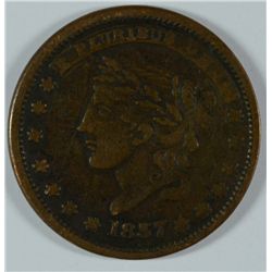 1837 HARD TIMES TOKEN FINE