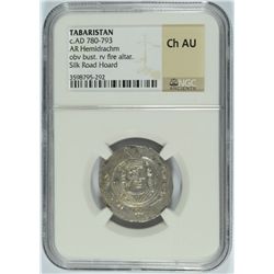 (AD 780-793) TABARISTAN (AR HEMIDARACHM) NGC CH AU