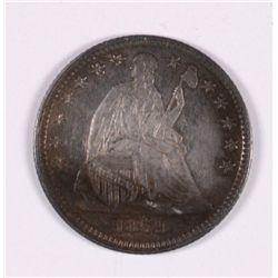 1859 PROOF SEATED HALF DIME PF-64