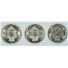 Image 2 : SET OF 1948 PDS BOOKER T WASHINGTON COMMEN HALF DOLLARS CH BU