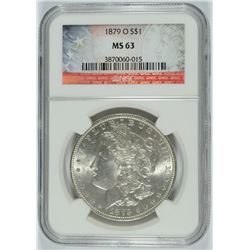 1879-O MORGAN DOLLAR NGC MS-63