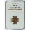 Image 1 : 1936 LINCOLN CENT, NGC PROOF-65 RED/BROWN  BEAUTIFUL SATIN COIN
