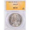 Image 1 : 1892-O MORGAN DOLLAR ANACS MS-64