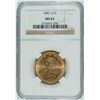 Image 1 : 1883 $10 GOLD LIBERTY NGC MS-63